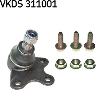 SKF VKDS 311001 - Rotule de suspension droxauto.com
