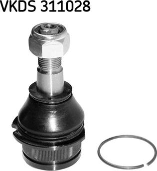 SKF VKDS 311028 - Rotule de suspension droxauto.com