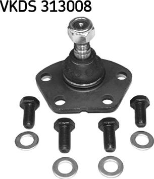 SKF VKDS 313008 - Rotule de suspension droxauto.com