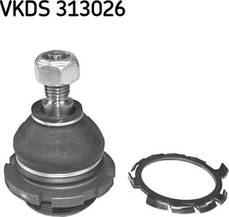 SKF VKDS 313026 - Rotule de suspension droxauto.com