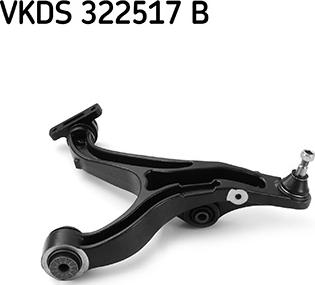 SKF VKDS 322517 B - Bras de liaison, suspension de roue droxauto.com