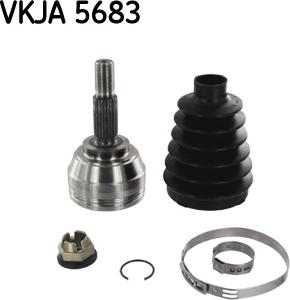 SKF VKJA 5683 - Jeu de joints, arbre de transmission droxauto.com