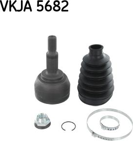 SKF VKJA 5682 - Jeu de joints, arbre de transmission droxauto.com