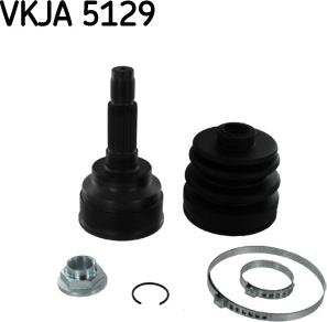 SKF VKJA 5129 - Jeu de joints, arbre de transmission droxauto.com