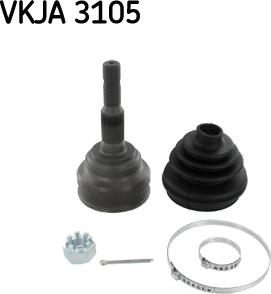 SKF VKJA 3105 - Jeu de joints, arbre de transmission droxauto.com