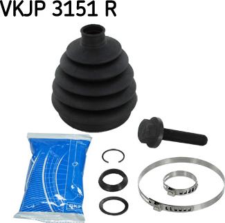 SKF VKJP 3151 R - Joint-soufflet, arbre de commande droxauto.com