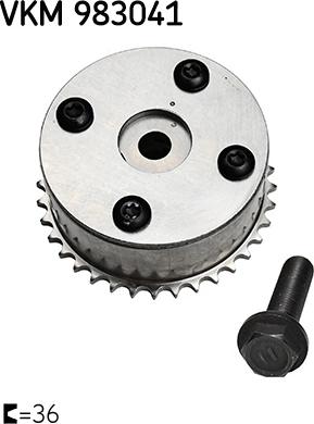 SKF VKM 983041 - Dispositif de réglage électrique d'arbre à cames droxauto.com