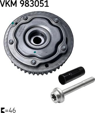 SKF VKM 983051 - Dispositif de réglage électrique d'arbre à cames droxauto.com