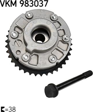 SKF VKM 983037 - Dispositif de réglage électrique d'arbre à cames droxauto.com