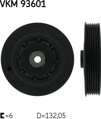 SKF VKM 93601 - Poulie, vilebrequin droxauto.com