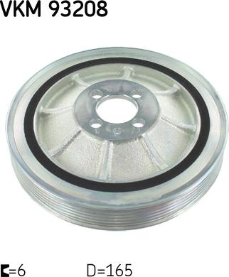 SKF VKM 93208 - Poulie, vilebrequin droxauto.com