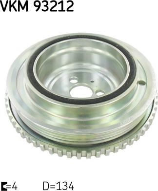 SKF VKM 93212 - Poulie, vilebrequin droxauto.com