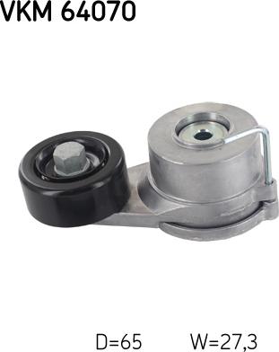 SKF VKM 64070 - Poulie renvoi / transmission, courroie trapézoïdale à nervures droxauto.com