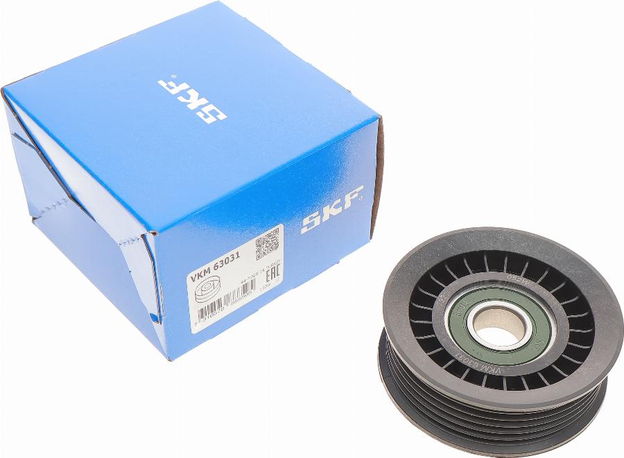 SKF VKM 63031 - Poulie renvoi / transmission, courroie trapézoïdale à nervures droxauto.com