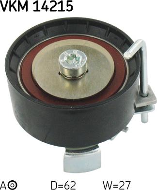 SKF VKM 14215 - Poulie-tendeur, courroie de distribution droxauto.com
