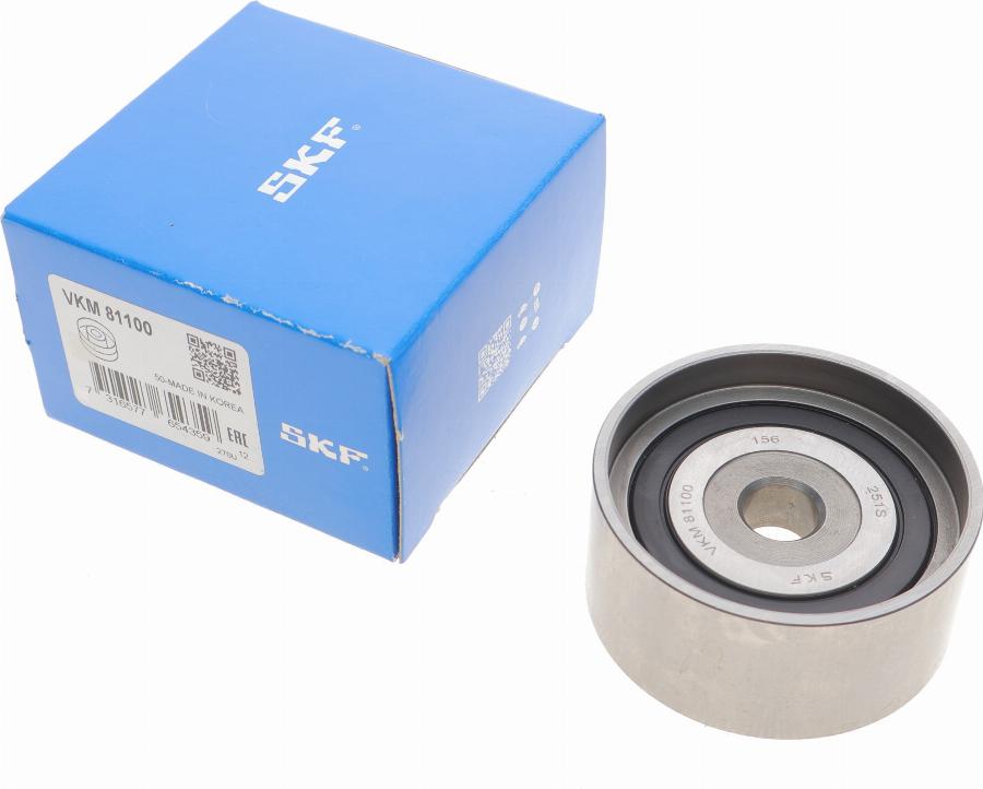 SKF VKM 81100 - Poulie renvoi / transmission, courroie de distribution droxauto.com