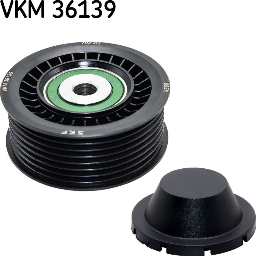 SKF VKM 36139 - Poulie renvoi / transmission, courroie trapézoïdale à nervures droxauto.com