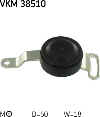 SKF VKM 38510 - Poulie renvoi / transmission, courroie trapézoïdale à nervures droxauto.com