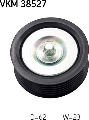 Autex 655141 - Poulie renvoi / transmission, courroie trapézoïdale à nervures droxauto.com