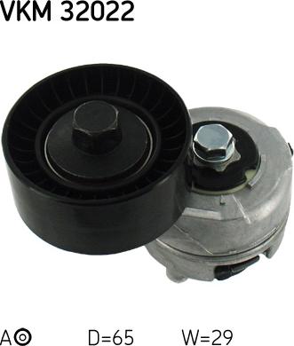 SKF VKM 32022 - Poulie renvoi / transmission, courroie trapézoïdale à nervures droxauto.com