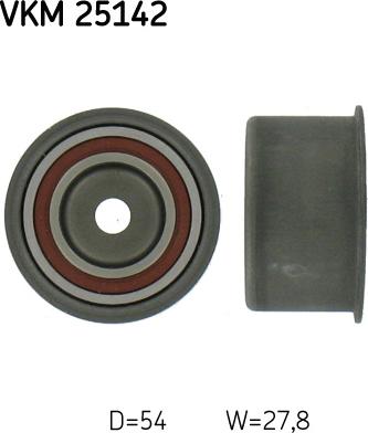 SKF VKM 25142 - Poulie renvoi / transmission, courroie de distribution droxauto.com
