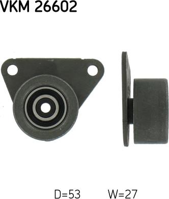 SKF VKM 26602 - Poulie renvoi / transmission, courroie de distribution droxauto.com