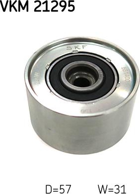 SKF VKM 21295 - Poulie renvoi / transmission, courroie de distribution droxauto.com