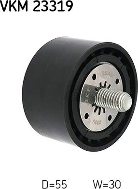 SKF VKM 23319 - Poulie renvoi / transmission, courroie de distribution droxauto.com
