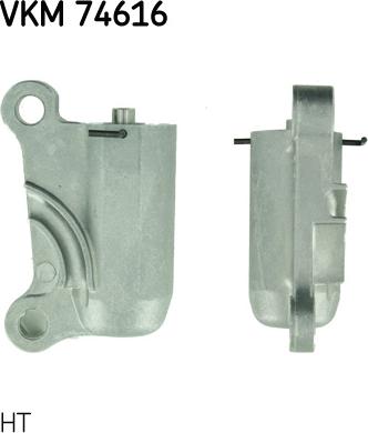 SKF VKM 74616 - Poulie-tendeur, courroie de distribution droxauto.com