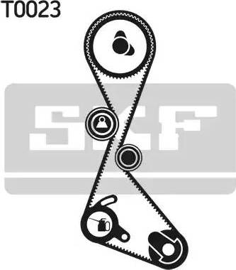 SKF VKMA 06100 - Kit de distribution droxauto.com