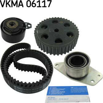 SKF VKMA 06117 - Kit de distribution droxauto.com
