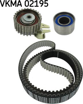 SKF VKMA 02195 - Kit de distribution droxauto.com