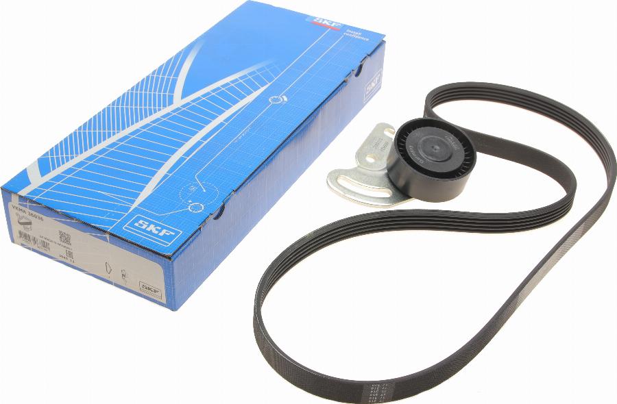 SKF VKMA 36036 - Jeu de courroies trapézoïdales à nervures droxauto.com