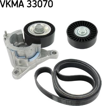 SKF VKMA 33070 - Jeu de courroies trapézoïdales à nervures droxauto.com