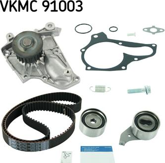 SKF VKMC 91003 - Pompe à eau + kit de courroie de distribution droxauto.com