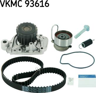 SKF VKMC 93616 - Pompe à eau + kit de courroie de distribution droxauto.com