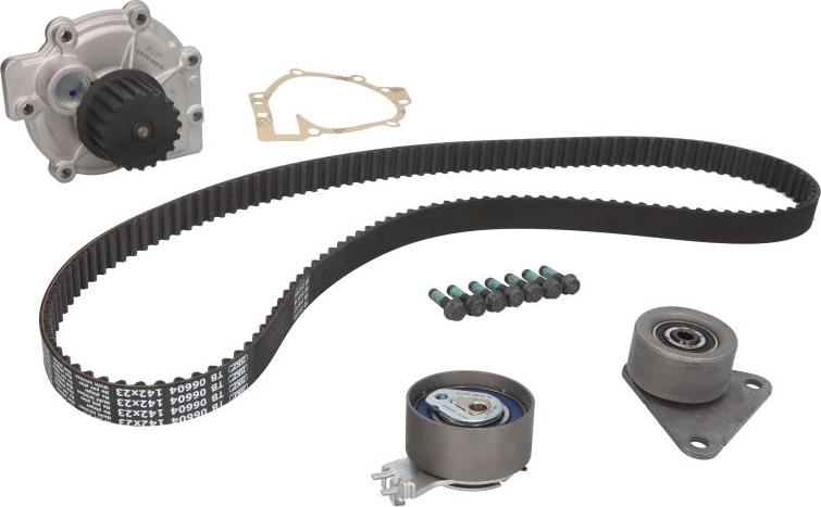SKF VKMC 06604 - Pompe à eau + kit de courroie de distribution droxauto.com