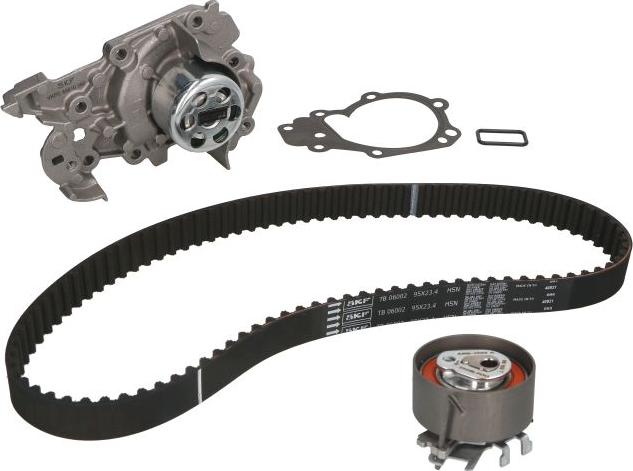 SKF VKMC 06002 - Pompe à eau + kit de courroie de distribution droxauto.com