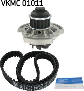 SKF VKMC 01101 - Pompe à eau + kit de courroie de distribution droxauto.com