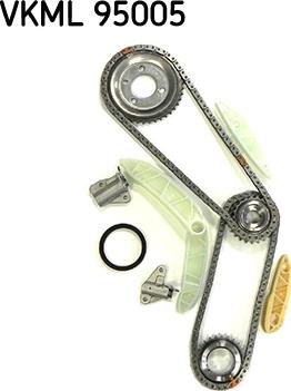 SKF VKML 95005 - Kit de distribution par chaîne droxauto.com