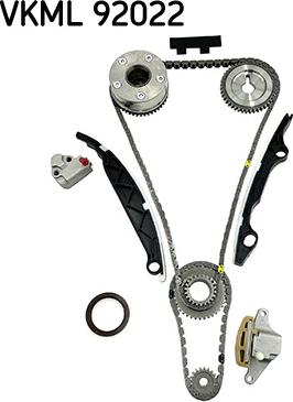 SKF VKML92022 - Kit de distribution par chaîne droxauto.com