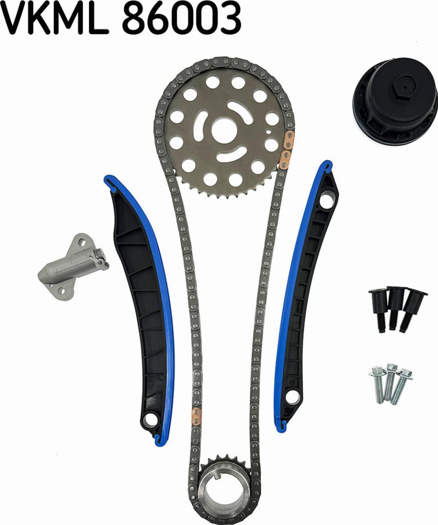 SKF VKML 86003 - Kit de distribution par chaîne droxauto.com