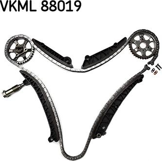 SKF VKML 88019 - Kit de distribution par chaîne droxauto.com