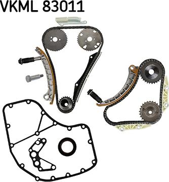 SKF VKML 83011 - Kit de distribution par chaîne droxauto.com