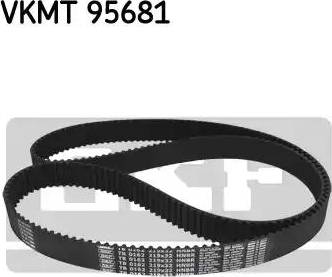 SKF VKMT 95681 - Courroie de distribution droxauto.com