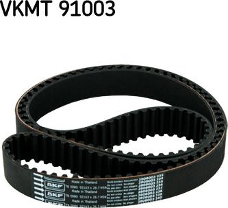 SKF VKMT 91003 - Courroie de distribution droxauto.com