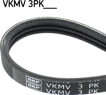 SKF VKMV 3PK850 - Courroie trapézoïdale à nervures droxauto.com