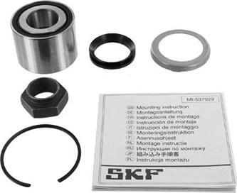 SKF Brazil VKBA 3556 - Kit de roulements de roue droxauto.com
