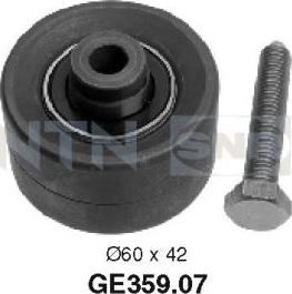 SNR GE359.07 - Poulie renvoi / transmission, courroie de distribution droxauto.com