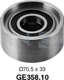 SNR GE358.10 - Poulie renvoi / transmission, courroie de distribution droxauto.com